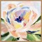Spring Forth II by Annie Warren 22-in. W x 22-in. H. Canvas Wall Art Print Framed in Natural
